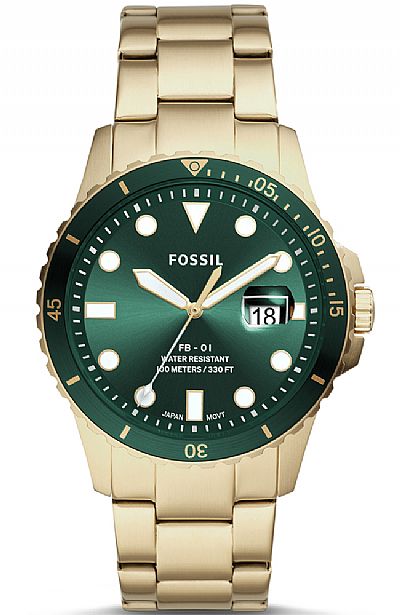 FOSSIL  Gold Stainless Steel Bracelet FS5658