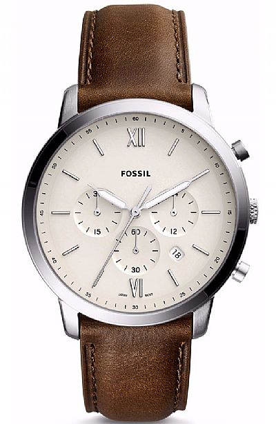 FOSSIL Neutra Brown Leather Chronograph FS5380