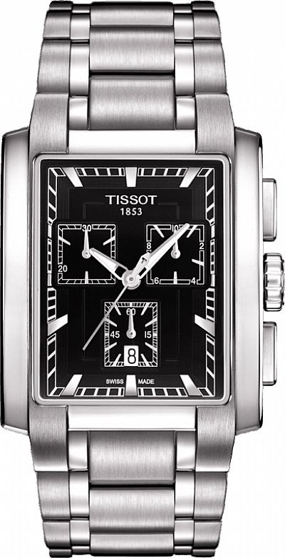 TISSOT Mens TXL Quartz Stainless Steel Bracelet T061.717.11.051.00