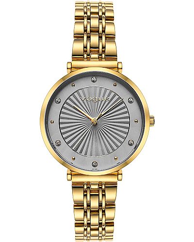  VOGUE Bliss Crystals Gold Stainless Steel Bracelet  815343