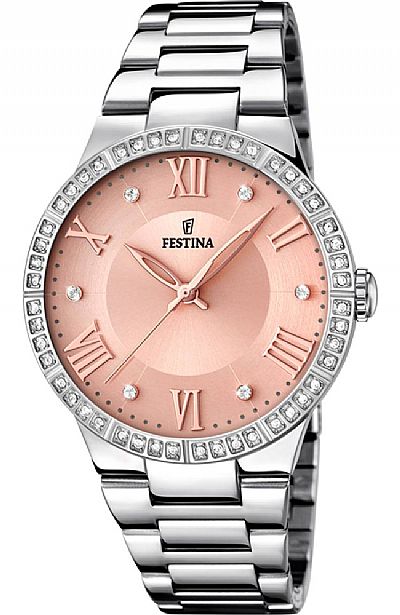 FESTINA Crystals Stainless Steel Bracelet F16719/3