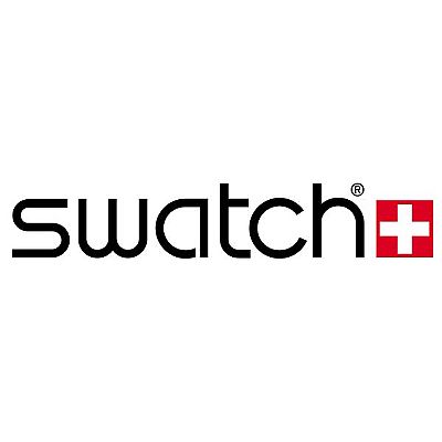 SWATCH Striped Waves Rubber Strap GN728