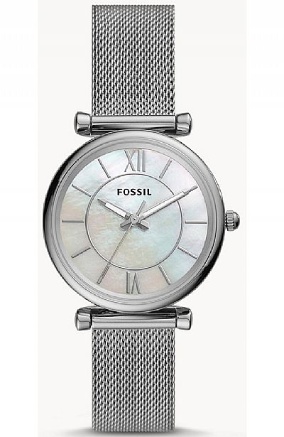 FOSSIL Jacqueline Crystals Rose Gold Stainless Steel Bracelet ES4919