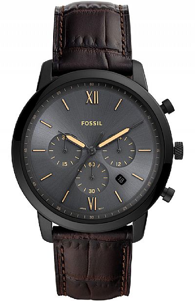 FOSSIL Neutra Brown Leather Chronograph FS5579