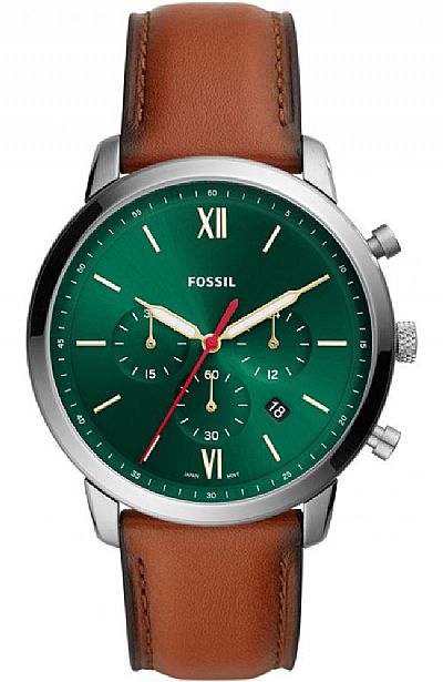 FOSSIL Neutra Brown Leather Chronograph FS5735