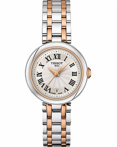 TISSOT Bellissima Small Lady Two Tone Stainless Steel Bracelet 
