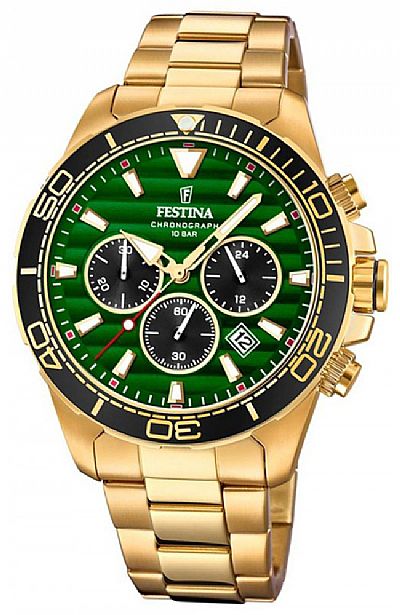 FESTINA Gold Stainless Steel Chronograph F20364/4