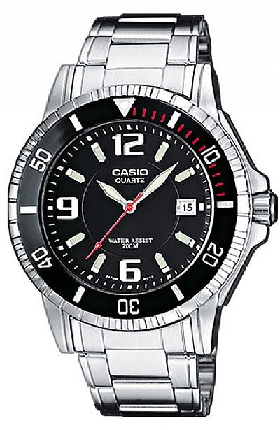 CASIO Collection Stainless Steel Bracelet MTD-1053D-1AVES