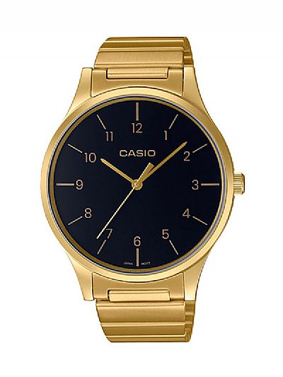 CASIO Collection Gold Stainless Steel Bracelet LTP-E140GG-1BEF