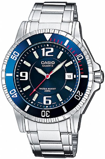 CASIO Collection Stainless Steel Bracelet MTD-1053D-2AVES