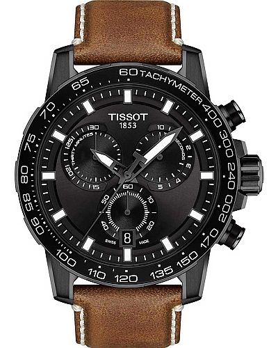 TISSOT T-Sport Chronograph Brown Leather T125.617.36.051.01