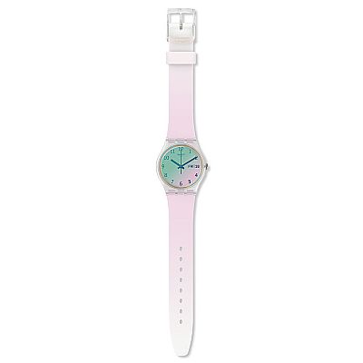 SWATCH Ultrarose Pink Rubber Strap GE714