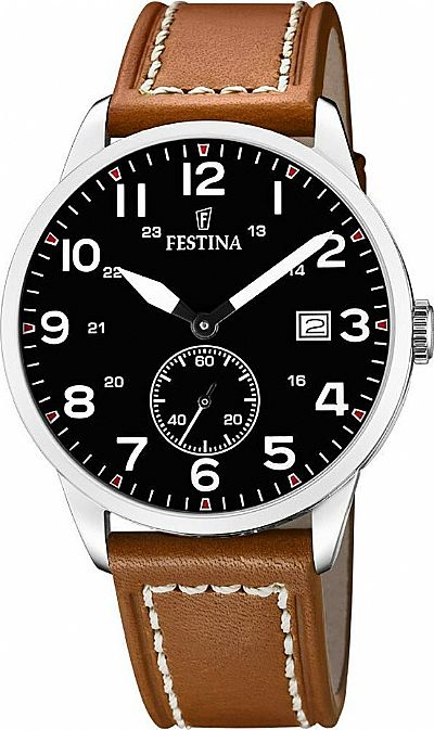 FESTINA Brown Leather Strap F20347/7