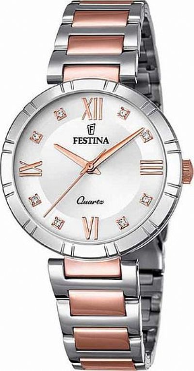 FESTINA Ladies Two Tine Stainless Steel F16937/D