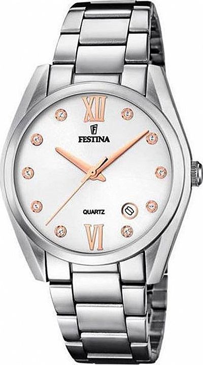 FESTINA Crystals Stainless Steel Bracelet F16790/A