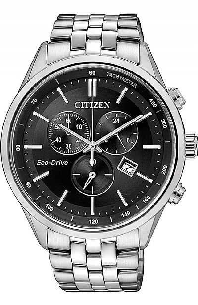 CITIZEN Eco-Drive Stainless Steel Chronograph AT2141-87E