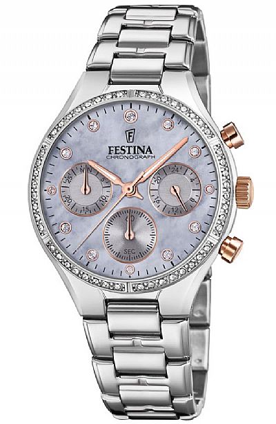 FESTINA CHRONO LADY WITH CRYSTALS F20401/3