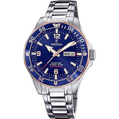 FESTINA Gents Automatic Stainless Steel F20478/3