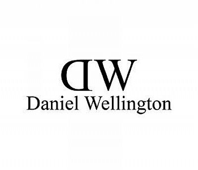 Daniel Wellington Petite Dover Rose Gold White Fabric Strap DW00100314         .