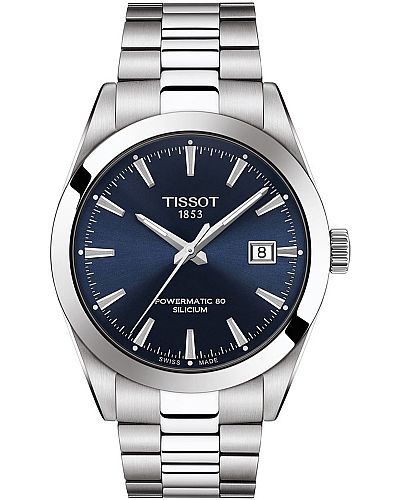 TISSOT GENTLEMAN STEEL POWERMATIC 80 SILICIUM   T127.407.11.041.00