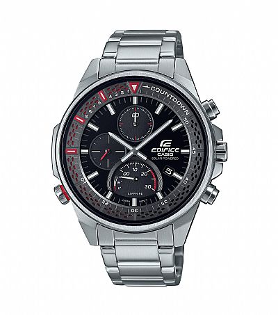 CASIO Edifice Solar Stainless Steel Chronograph EFS-S590D-1AVUEF