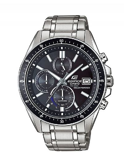 CASIO Edifice Solar Stainless Steel Chronograph EFS-S510D-1AVUEF