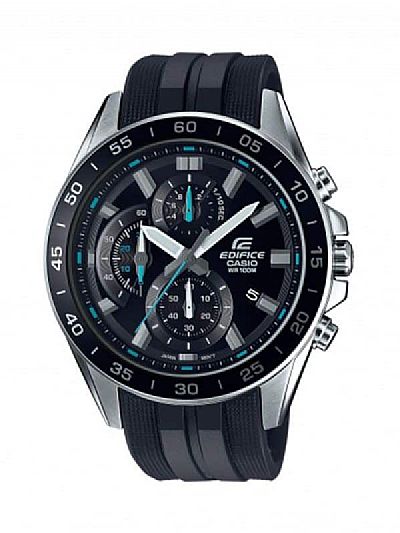 CASIO Edifice Chronograph RUBBER Strap EFV-550P-1AVUEF