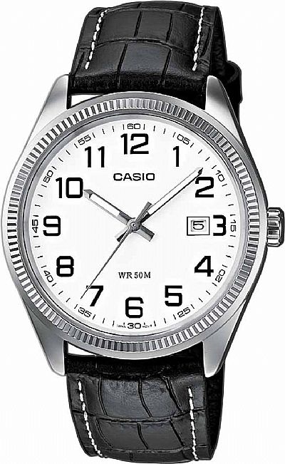 CASIO Standard Gent MTP-1302PL-7BVEF Leather Strap 