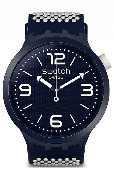 SWATCH BBCREAM Blue Rubber Strap SO27N101