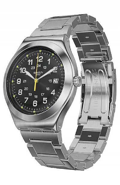 SWATCH Happy Joe Lime Stainless Steel Bracelet.YWS439G