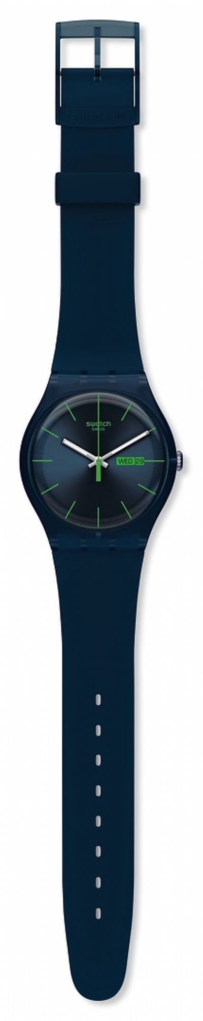 SWATCH Blue Rebel Silicone Strap SO29N704