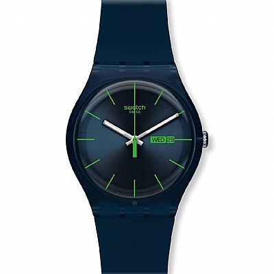 SWATCH Blue Rebel Silicone Strap SO29N704