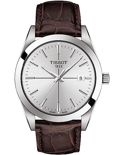 TISSOT T-Classic Gentleman Saphire Brown Leather  T127.410.16.031.01