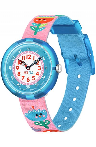 FLIK FLAK Once And Floral Pink Fabric Strap ZFBNP091C