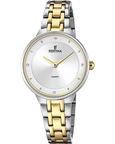 FESTINA Crystals Two Tone Stainless Steel Bracelet F20625/1