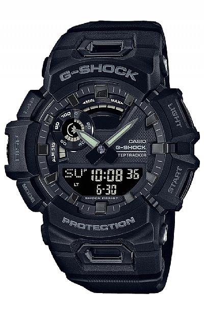 CASIO G-Shock Bluetooth Black Rubber Strap GBA-900-1AER