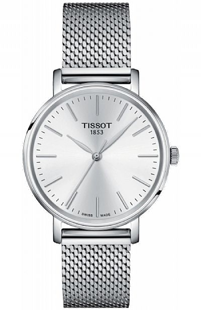 TISSOT Everytime Lady Silver Stainless Steel Bracelet  T143.210.11.011.00