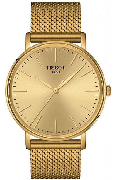 TISSOT Everytime Gent Gold Stainless Steel Bracelet T143.410.33.021.00