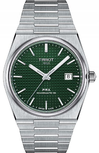 TISSOT PRX 40 205 Powermatic 80 Automatic Silver Stainless Steel Bracelet  T137.407.11.091.00