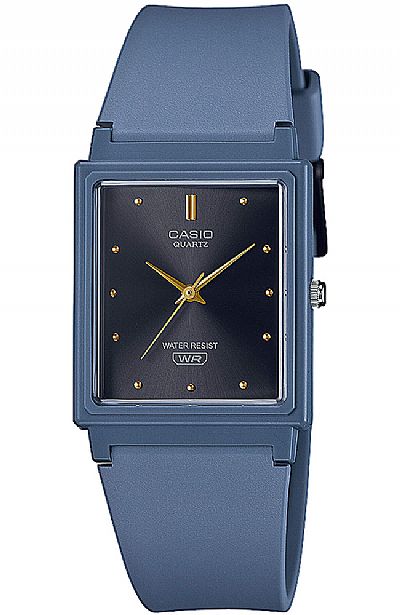 CASIO Collection Blue Rubber Strap MQ-38UC-2A2ER