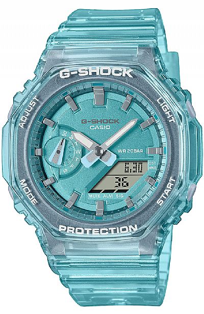 CASIO G-Shock Blue Rubber Strap GMA-S2100SK-2AER