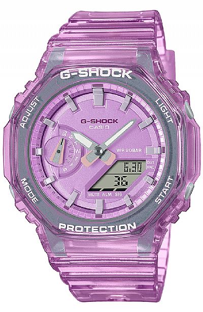 CASIO G-Shock Pink Rubber Strap GMA-S2100SK-4AER