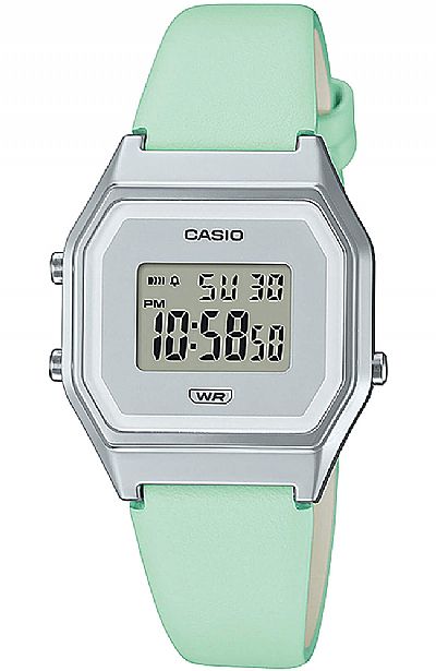 CASIO Vintage Green Leather LA-680WEL-3EF