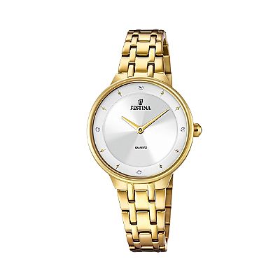 FESTINA Crystals Gold  Stainless Steel Bracelet F20601/1