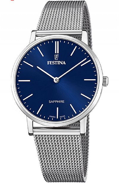 FESTINA Stainless Steel Bracelet Swiss Made F20014/2