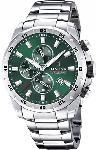 FESTINA Silver Stainless Steel Chronograph F20463/3