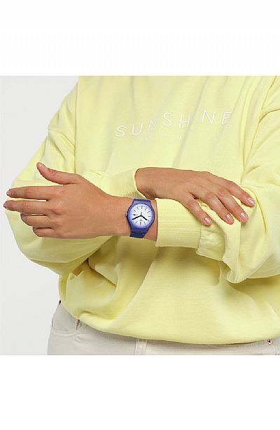 SWATCH Violet Verbena Purple Rubber Strap SUON716