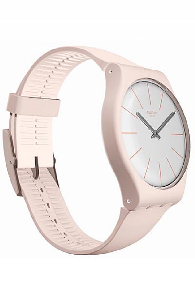 SWATCH Beigesounds Beige Rubber Strap SUOT102