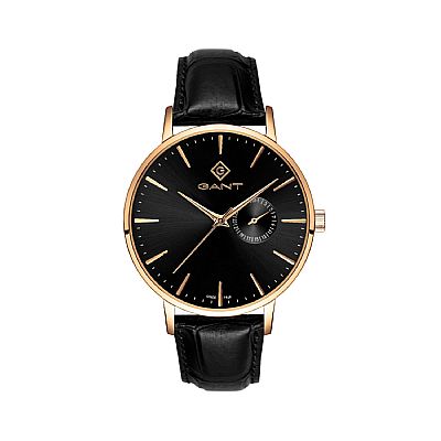 GANT Park Hill III black Leather Strap G105023