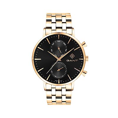 GANT Park Hill Day-Date II Gents Gold Bracelet G121013